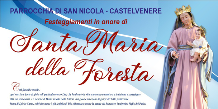 Santa Maria della Foresta, 8 settembre 2024